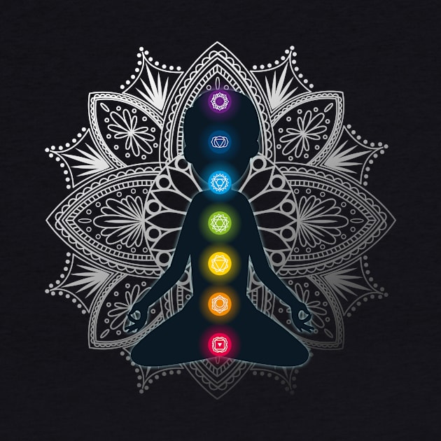 chakra Meditation Yoga Design by Utopia Shop